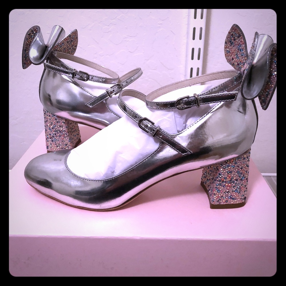Sophia Webster silver shoes